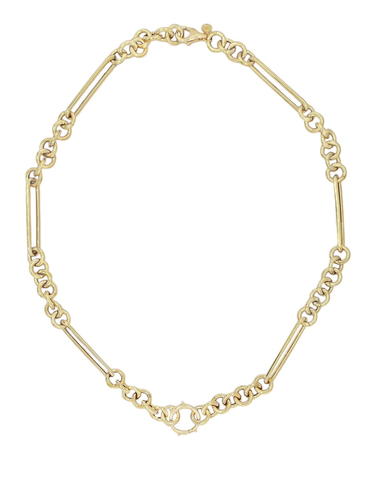 14k Mixed Link Chain