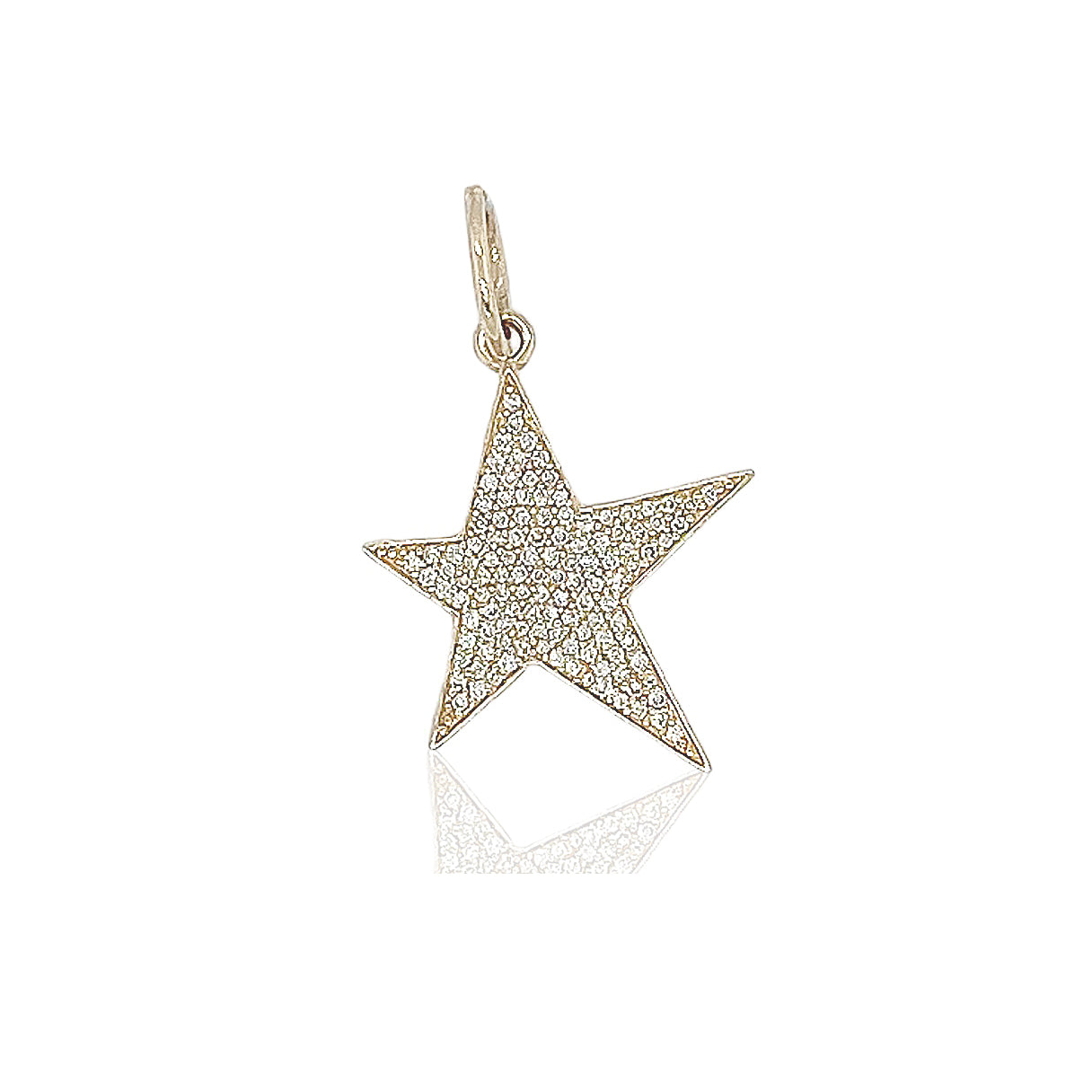 14K Shooting Star Pendant