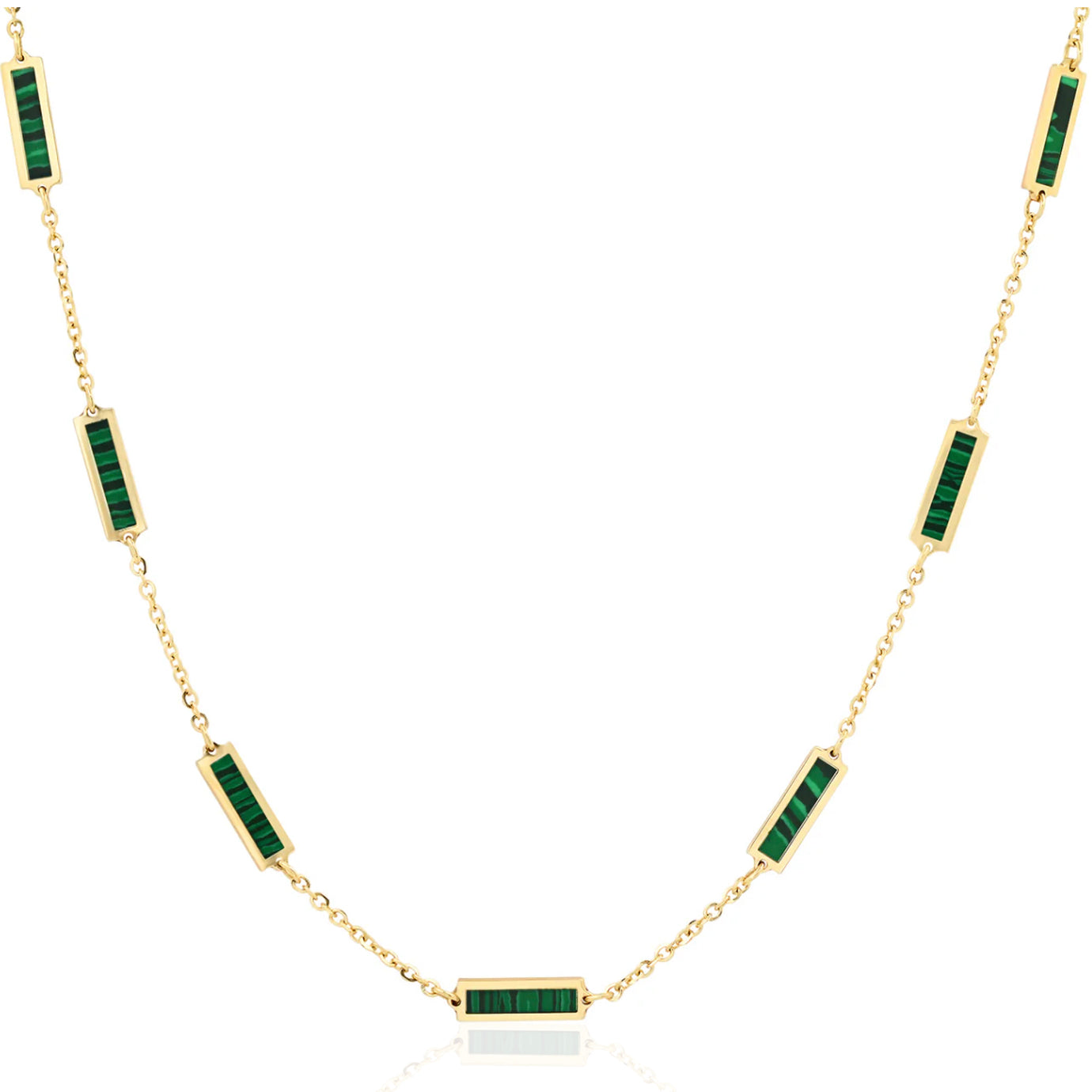 14k Inlay Necklace