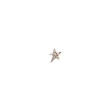 Load image into Gallery viewer, 14K Shooting Star Single Stud
