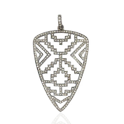 Diamond Aztec Pendant
