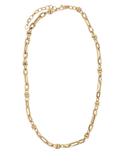 14k Gold Ring Link Chain