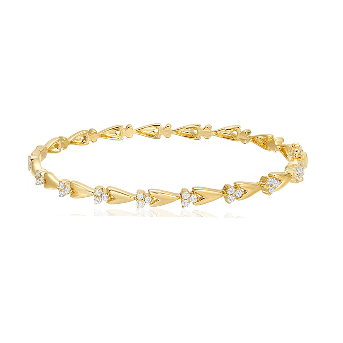 14k Amore Bangle