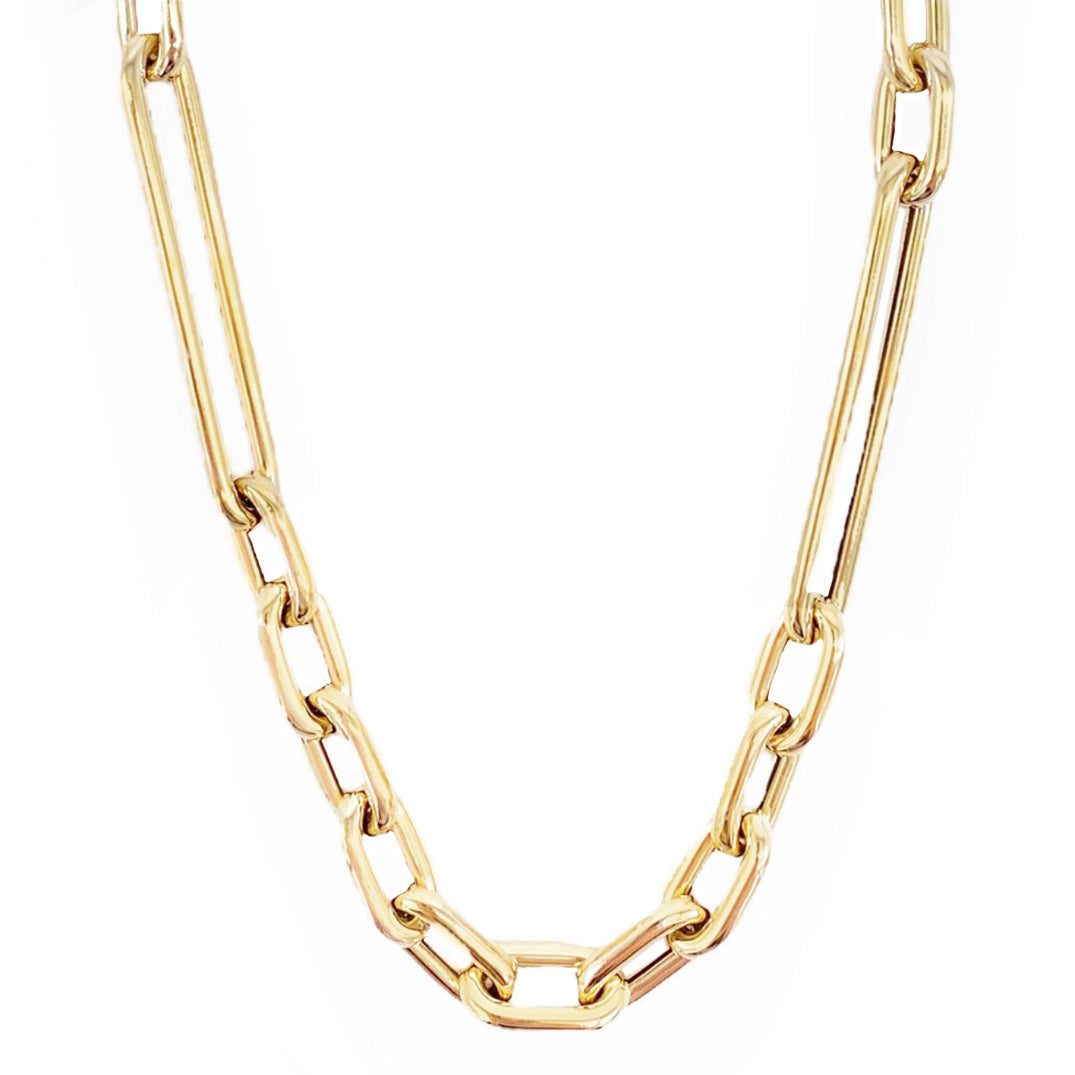 14K Mix Link Chain