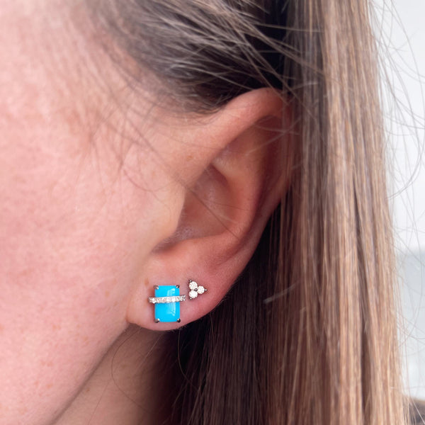 Turquoise Frame Studs